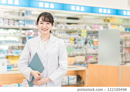 在藥局、醫院和藥局工作的藥劑師(處方、藥品、補充劑) 在藥局、醫院和藥局工作的藥劑師(處方、藥品、補充劑) 122100496