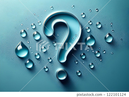 Water question mark 122101124