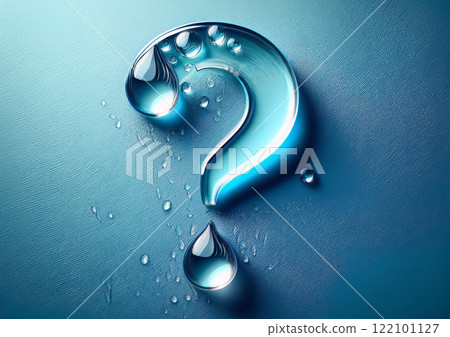 Water question mark 122101127