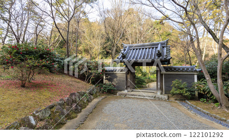 冬天的橫濱市風景名勝三溪園 122101292