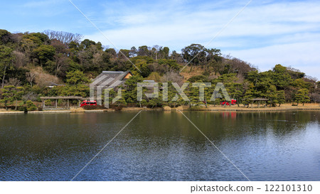 Sankeien Garden, a scenic spot in Yokohama City - Winter at Sankeien Garden 122101310