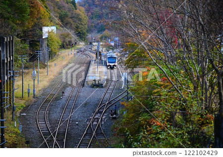 JR Kamaishi Line (Galaxy Dream Line Kamaishi Line) Rikuchu-Ohashi Station JR Kamaishi Line (Galaxy Dream Line Kamaishi Line) Rikuchu-Ohashi Station 122102429