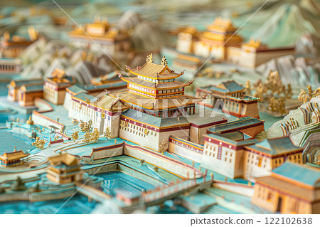 World Heritage Site Norbulingka, the Dalai Lama's Summer Palace 122102638
