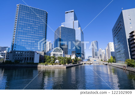 東京,芝浦運河沿岸的辦公區 東京,芝浦運河沿岸的辦公區 122102909