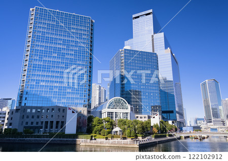 東京,芝浦運河沿岸的辦公區 東京,芝浦運河沿岸的辦公區 122102912