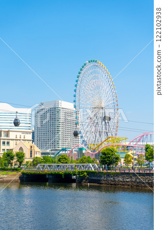 Kanagawa Prefecture Yokohama Bay Area and Cityscape 122102938