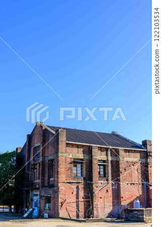 "Meiji Industrial Revolution Heritage Sites of Japan" with a clear autumn sky as a backdrop - Manda Mine Station (Arao City) "Meiji Industrial Revolution Heritage Sites of Japan" with a clear autumn sky as a backdrop - Manda Mine Station (Arao City) 122103534