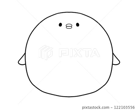 Black and white chick frame Black and white chick frame 122103556