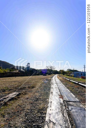 秋日陽光明媚的「日本明治工業革命遺址」萬田子站(荒尾市) 秋日陽光明媚的「日本明治工業革命遺址」萬田子站(荒尾市) 122103956