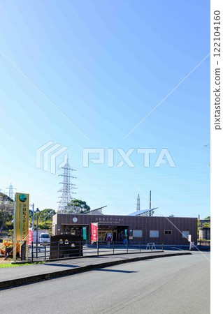 陽光明媚的秋日,「日本明治工業革命遺址」萬田子站(荒尾市)週邊的風景 陽光明媚的秋日,「日本明治工業革命遺址」萬田子站(荒尾市)週邊的風景 122104160