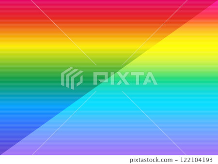 Colorful rainbow background material 122104193