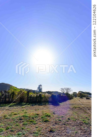 The surrounding area of the "Meiji Industrial Revolution Heritage Sites of Japan" with a clear autumn sky as a backdrop - Manda Mine Station (Arao City) The surrounding area of the "Meiji Industrial Revolution Heritage Sites of Japan" with a clear autumn sky as a backdrop - Manda Mine Station (Arao City) 122104626