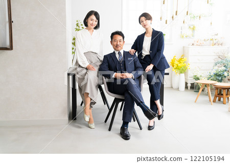 中年男女肖像商業形象 122105194