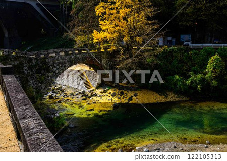 戀人的聖地：「可以結成心的石橋」二俁橋（美里町） 122105313