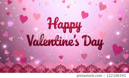 Valentine day background 122106342