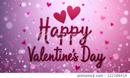 happy valentine day background 122106414