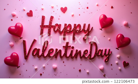 happy valentine love background 122106473