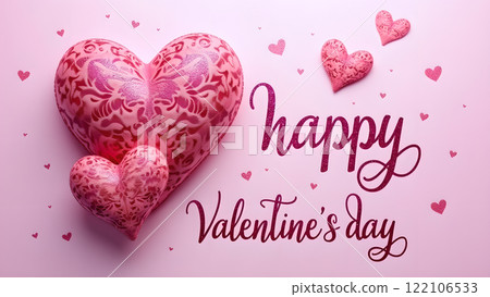 happy valentine love background 122106533