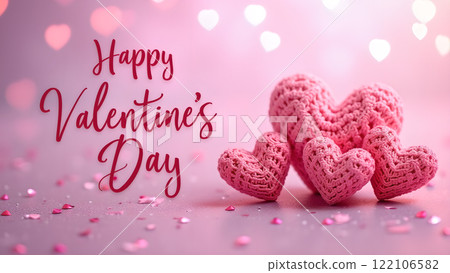 pink valentine text background 122106582