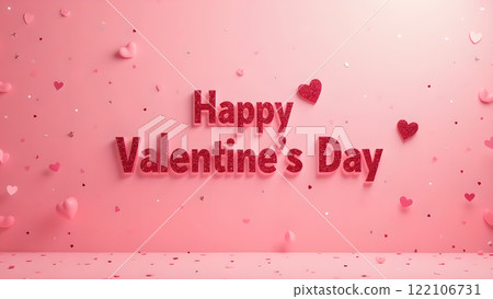 pink background valentine loves 122106731