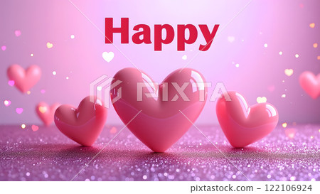 valentine day loves heart background valentine day loves heart background 122106924