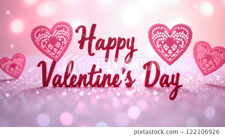 valentine day loves heart background valentine day loves heart background 122106926