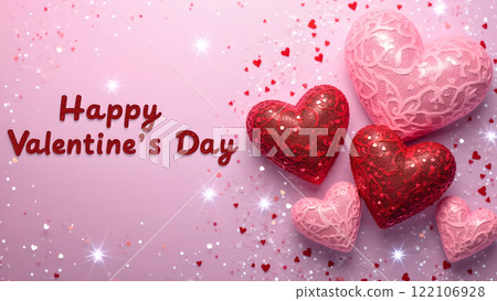 valentine day loves heart background valentine day loves heart background 122106928