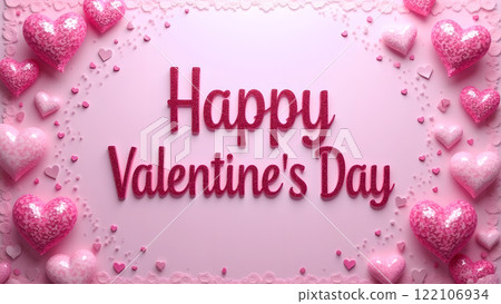 valentine day loves heart background 122106934