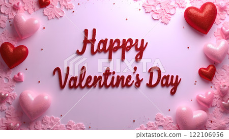 valentine day loves heart background 122106956
