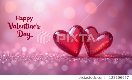 valentine day loves heart background valentine day loves heart background 122106957