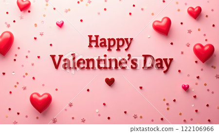 valentine day loves heart background 122106966