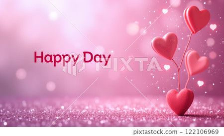 valentine day loves heart background 122106969