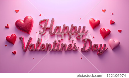 valentine day loves heart background 122106974