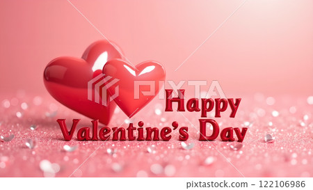 valentine day loves heart background valentine day loves heart background 122106986