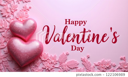 valentine day loves heart background valentine day loves heart background 122106989