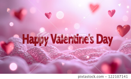 heart love valentine day happy background 122107141