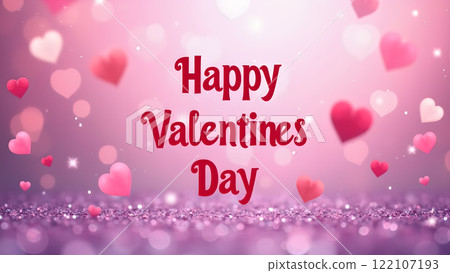 happy valentine day romance love background 122107193