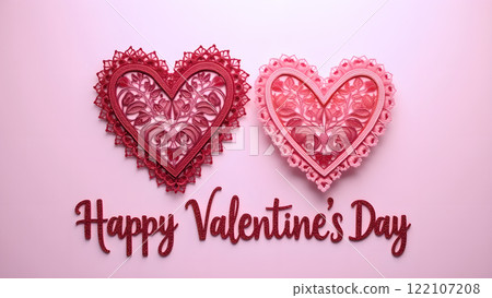 happy valentine day romance love background 122107208