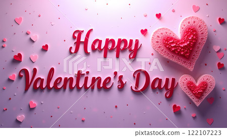 happy valentine day romance love background 122107223