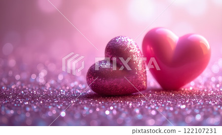 happy valentine day romance love background 122107231
