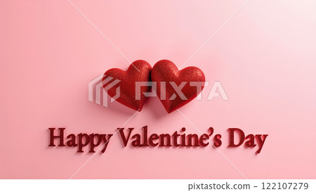 happy valentine day romance love background 122107279