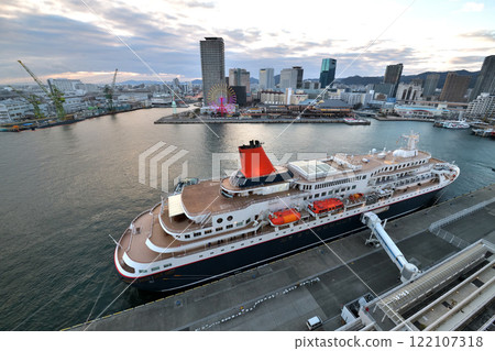 Kobe Port Cruise ship "Nippon Maru" on board 122107318