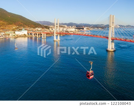 Sacheon City Sacheon Sea Cable Car 122108043