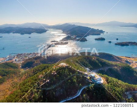 Sacheon City Sacheon Sea Cable Car 122108051