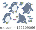 Gentoo 企鵝姿勢套裝 122109066