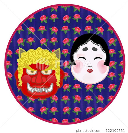 節分妖與大福的插圖 122109331