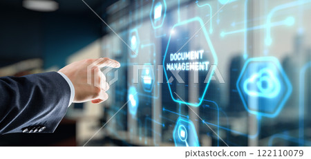 DMS Document Management System in addition to digitization and process automation to efficiently manage files 122110079