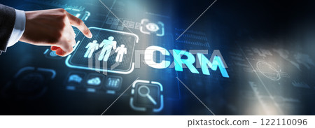 CRM Customer Relationship Management. Customer orientation concept 122110096