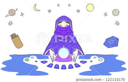 fortune teller woman 122110170
