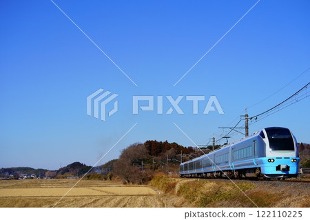 [冬季田園風光與E653系列] 特快海雲成田山初模群馬 122110225